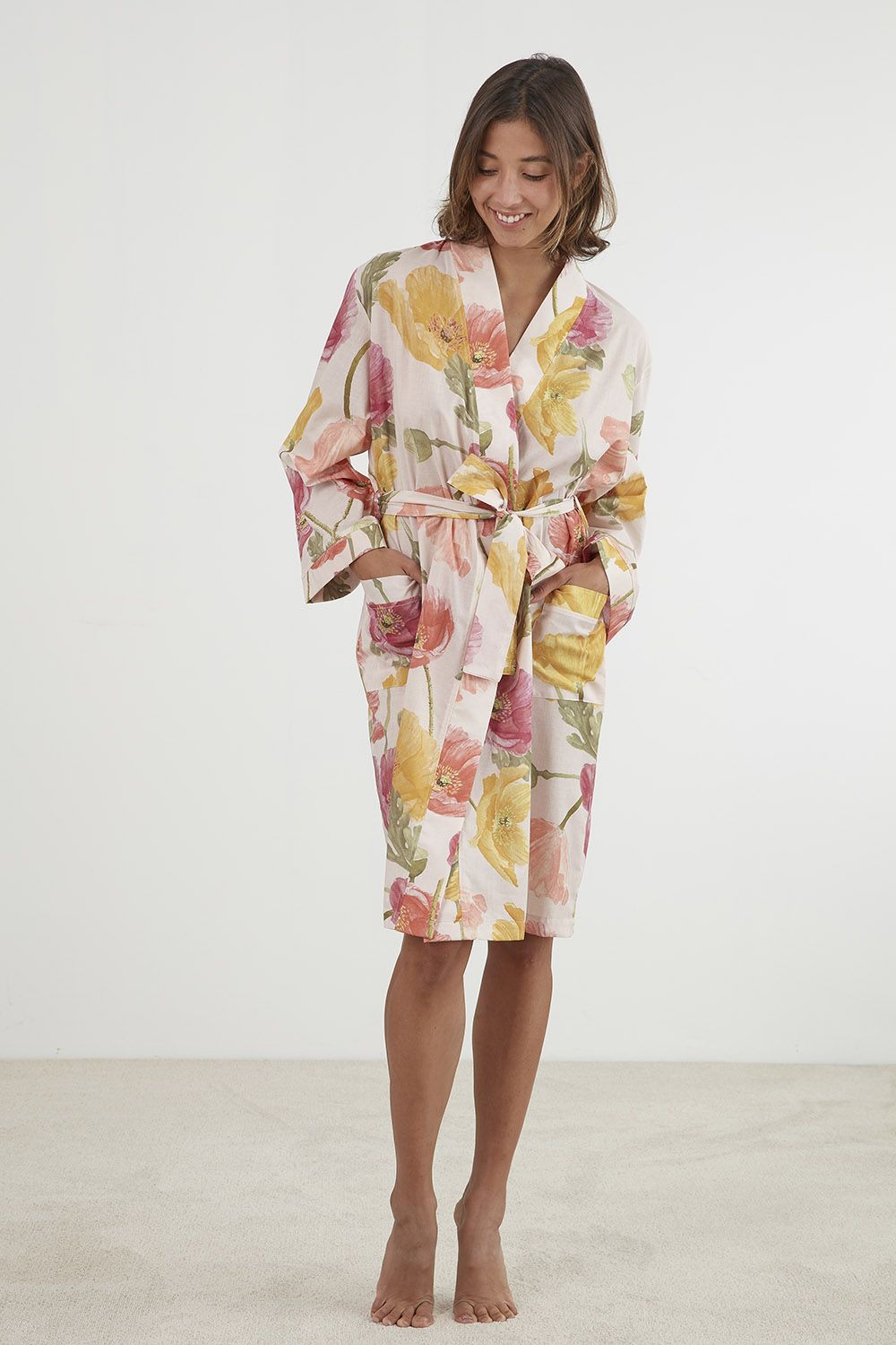 Poppies Robe