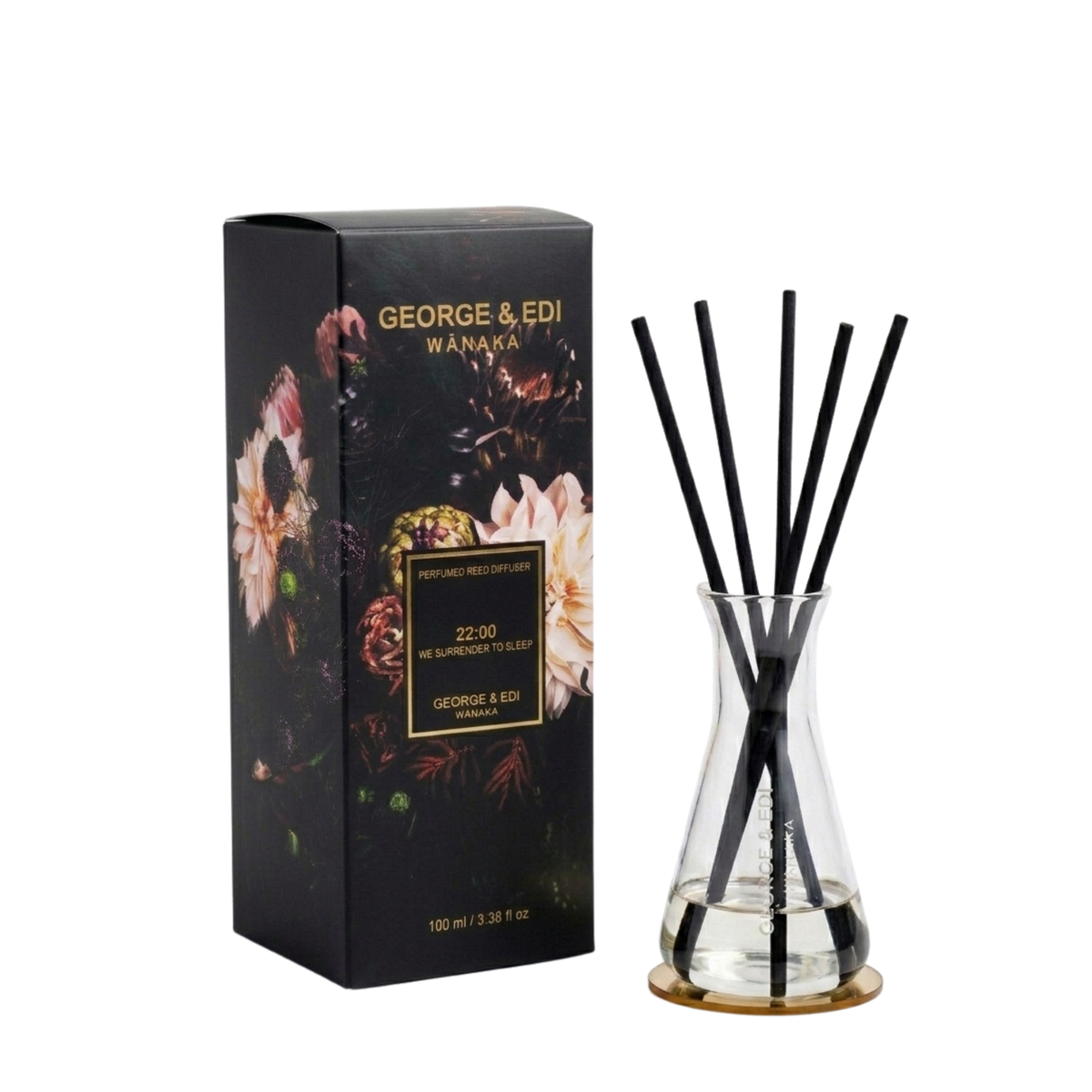 GEORGE & EDI The Darker Side Reed Diffuser – 22:00 We Surrender to Sleep