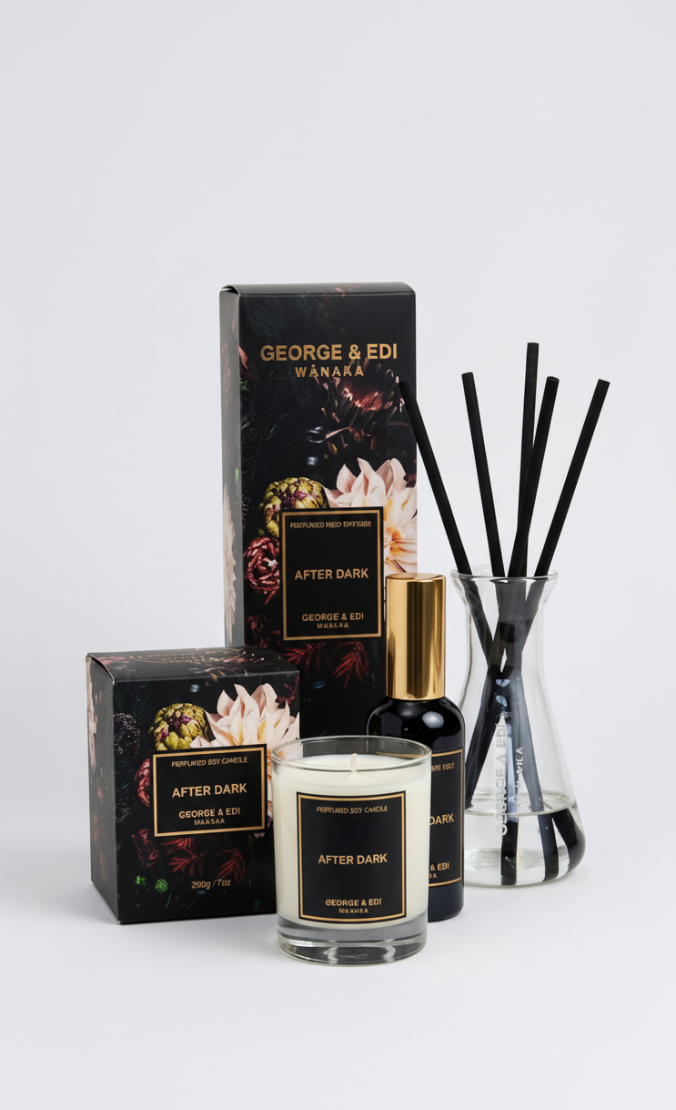 GEORGE & EDI The Darker Side Reed Diffuser – After Dark
