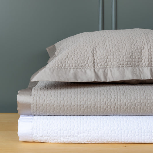Hamilton Bedspread Set - Taupe