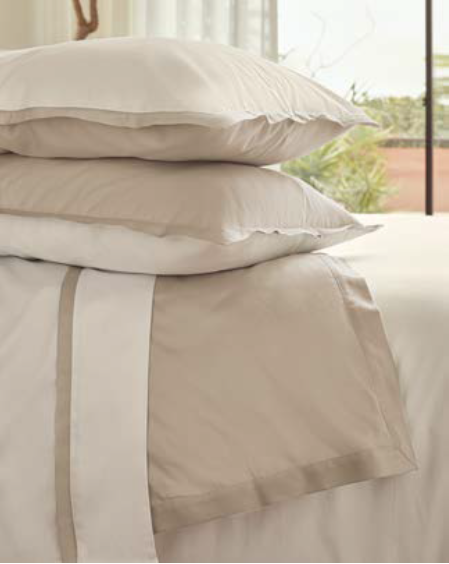 Caetano Sheet Set - White/Blue