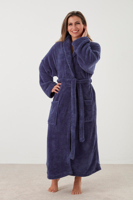 Manor Women's Plush Robe - Night Sky